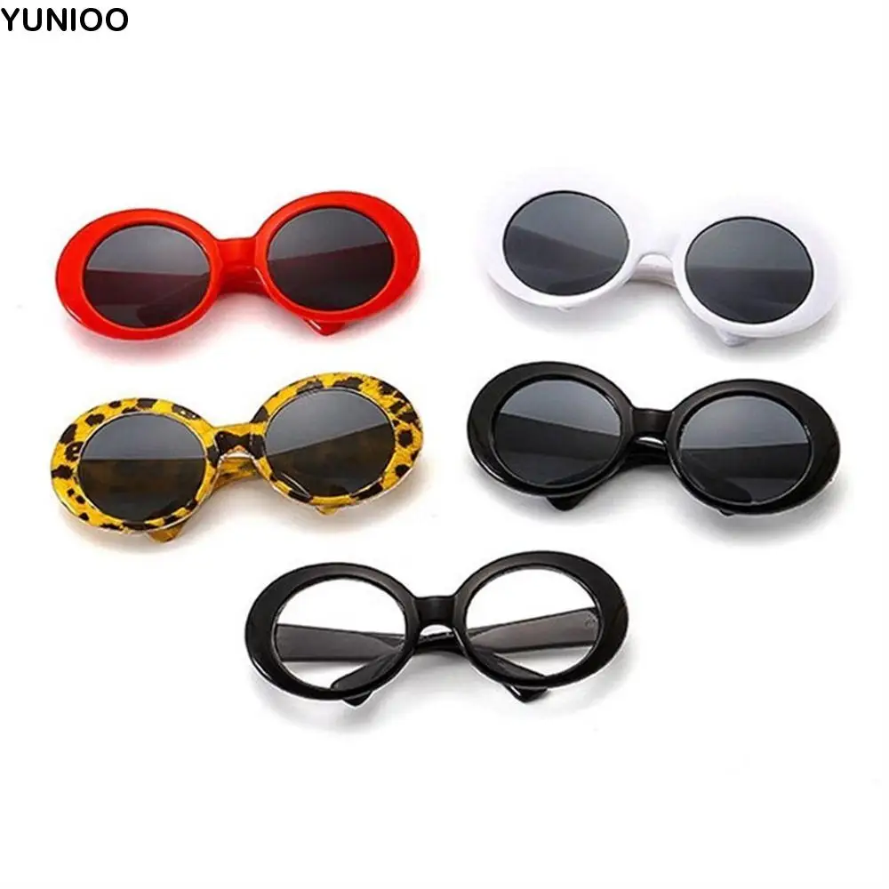 

Photo Props Dress Up Doll Glasses Toys Decoration Round Frame Pet Sunglasses Mini Cool Dolls Eyeglasses For Blythe