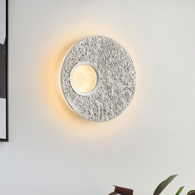 Light Luxury Design Creative Resin Wall Lamp Modern Living Room Dining Room Minimalist Nordic Retro Decorative Wall Lamp