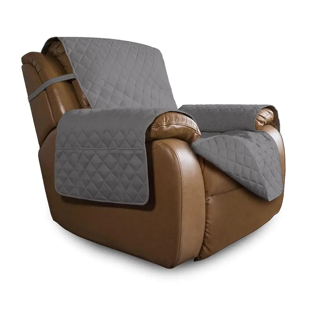 

Oversized Recliner Cover Reversible Couch Cover Sofa Cover For Living Room Water Resistant Furniture Protector With Elastic