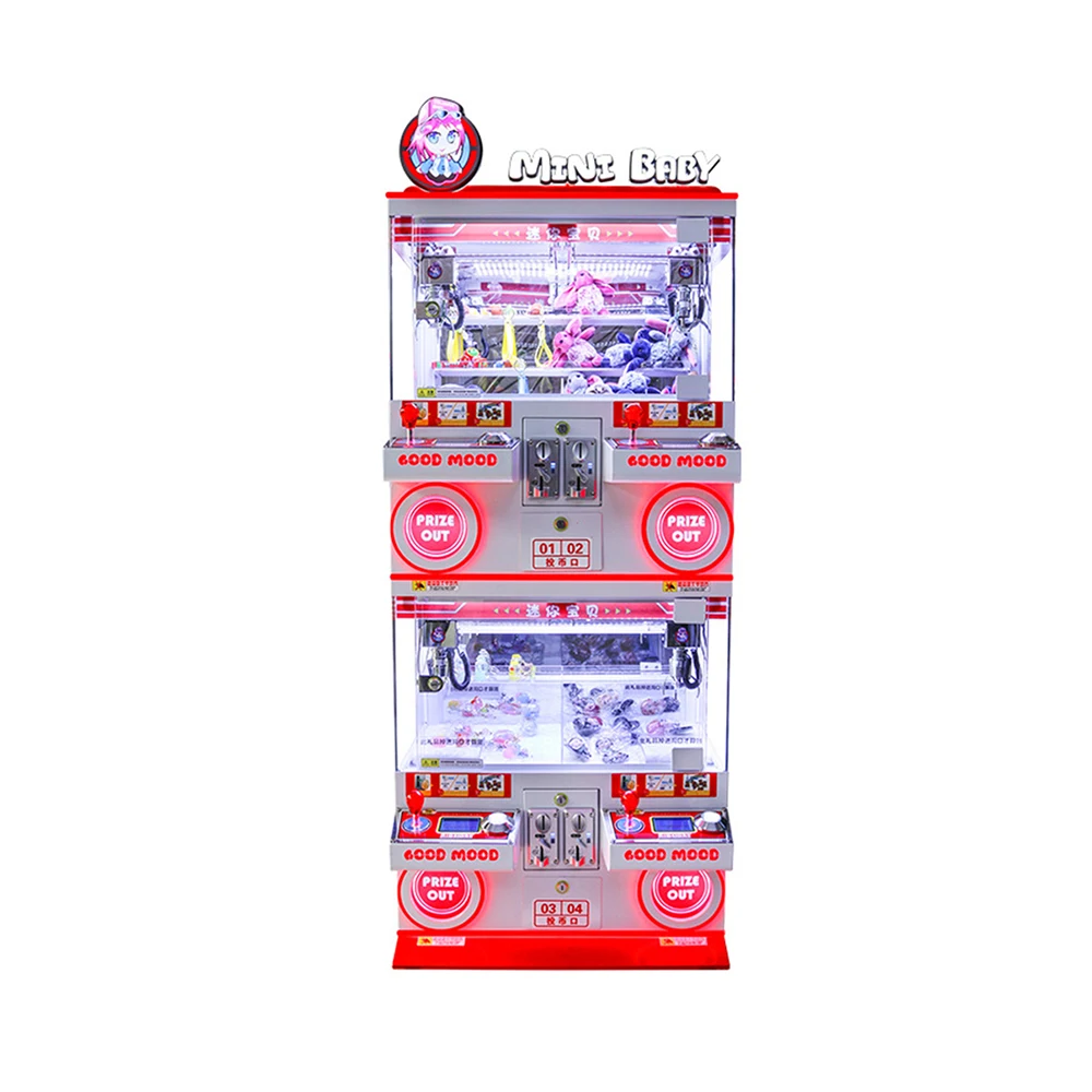 

SUNMO Best Quality Mini Crance Claw Arcade Machine Gift Dolls Pick Up Machine