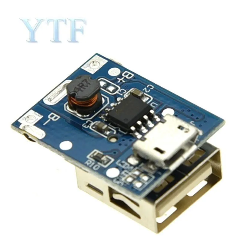 5pcs 5V Boost Step Up Power Module Lithium LiPo Battery Charging Protection Board LED Display USB for DIY Charger 134N3P Program