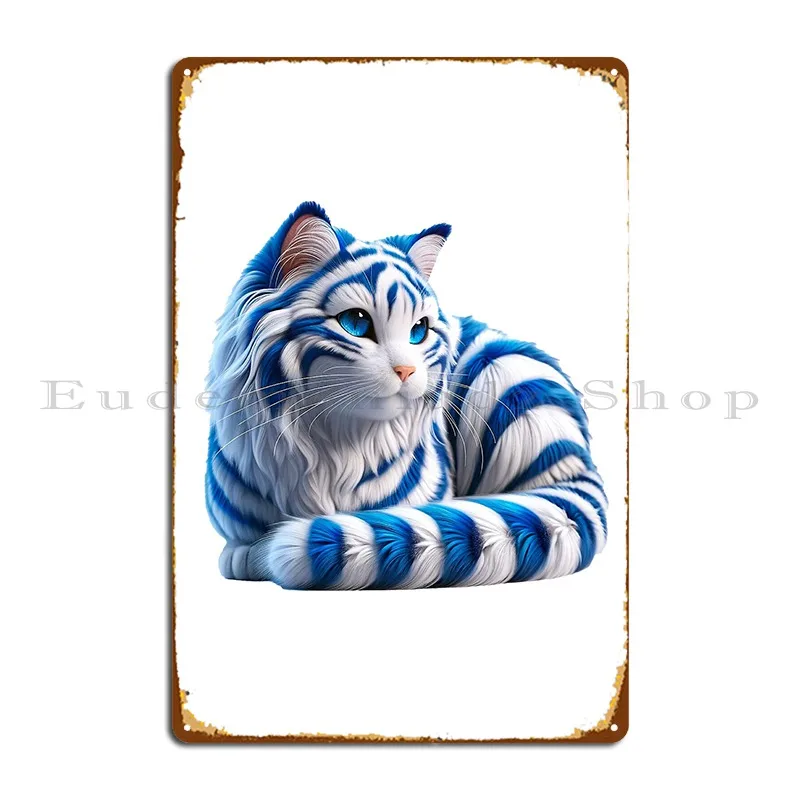 Металлическая вывеска Feline Tribute To The Olympique De Marseille, ржавый настенный декор, дизайн бара, классический жестяной знак, постер