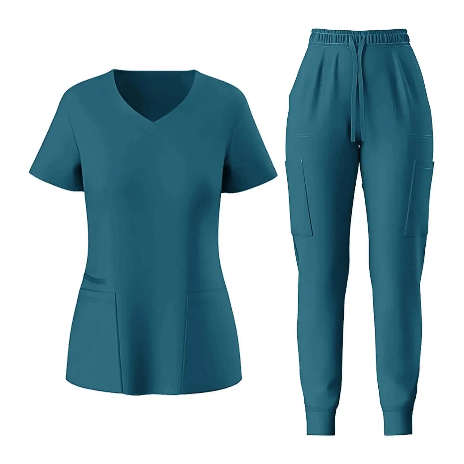 OP-Uniformen für Damen, Damen-Pflegeartikel, klinische Peelings, Uniform, Oberteil, Hose, Arbeitskleidung, Set, Krankenhaus, Arzt, medizinische Kleidung