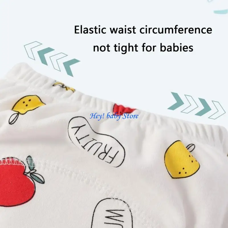 Q1fe pañales tela super absorbentes y transpirables para niños pantalones entrenamiento coloridos 5 piezas ideales para y