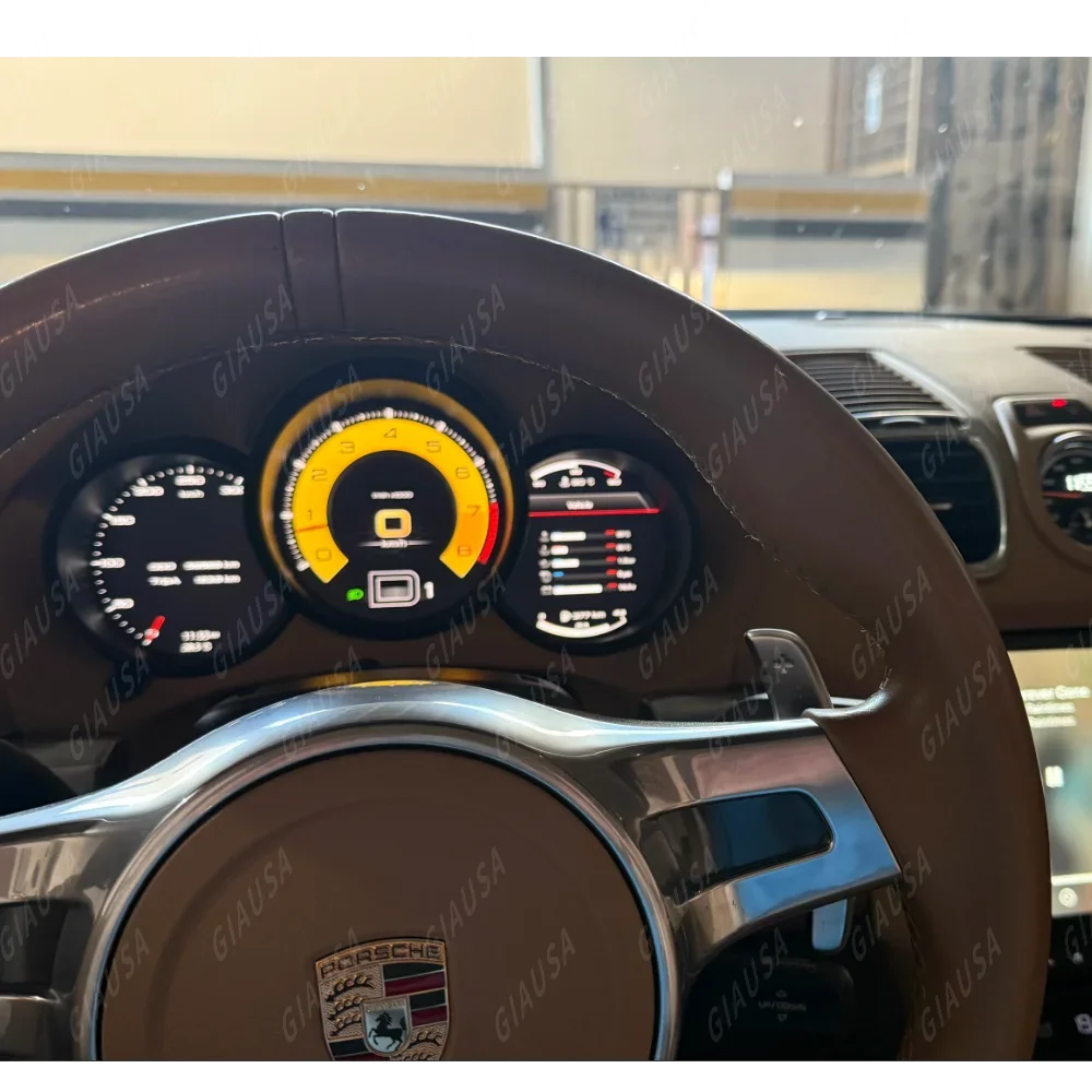 

Для Porsche Boxster 982 718 2011-2023 автомобильный прибор автомобильный ЖК-дисплей цифровая панель приборной панели кластер кабина спидометр мультимедиа