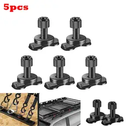 5 Pcs L-Track Double Lugs Threaded High Quality Durable Rail Stud Nut For Mahcine