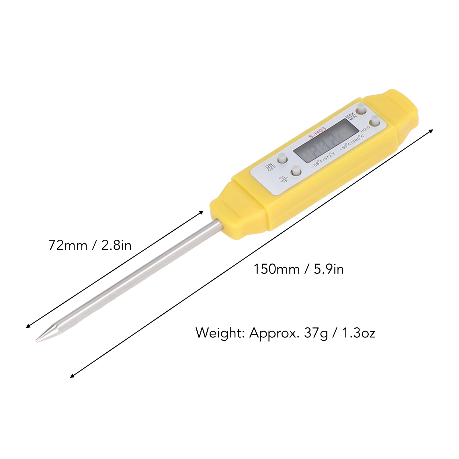 Digital Food Thermometer Automatic Calibration Pen  High Accuracy Electronic Pocket Thermometer Electronic Food Thermometer