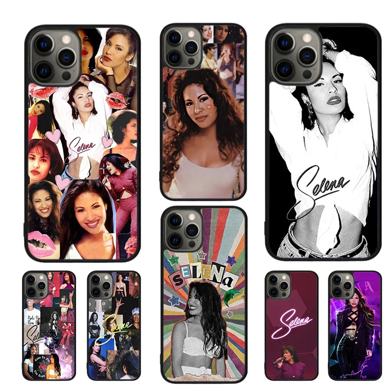 Selena Quintanilla Mobile Phone Cases Cover For iPhone 16 15 14 12 13 mini 11 Pro MAX apple 6 7 8 Plus SE2020 Coque