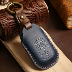 Car Key Case Cover Key Bag for Honda Civic Accord Vezel 2022 Accessories Car-Styling Holder Shell Keychain Protection