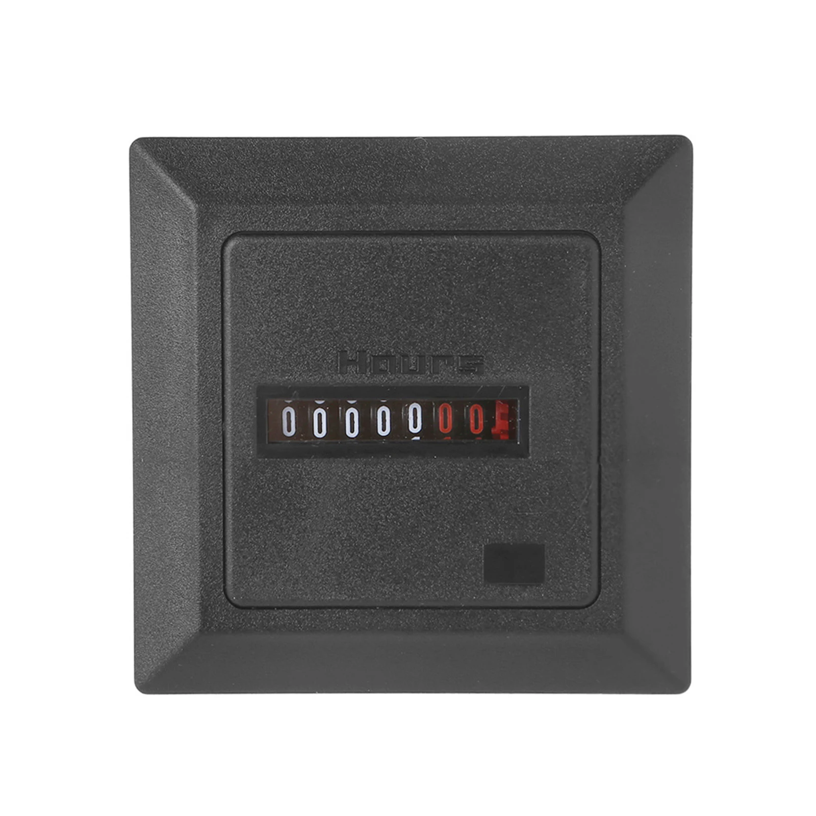 Timer Counter 0-99999.99 Hour Meter Hour Meter Gauge AC220-240V Operating Hours Counter Timer Square Counter  Hour Meter Hourmet