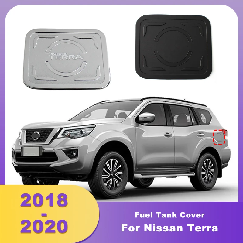Tank Covers Oil Gas Cap For Nissan Terra Xterra 2018 2019 2020 SUV Car Accessories Car Styling Exterior Parts