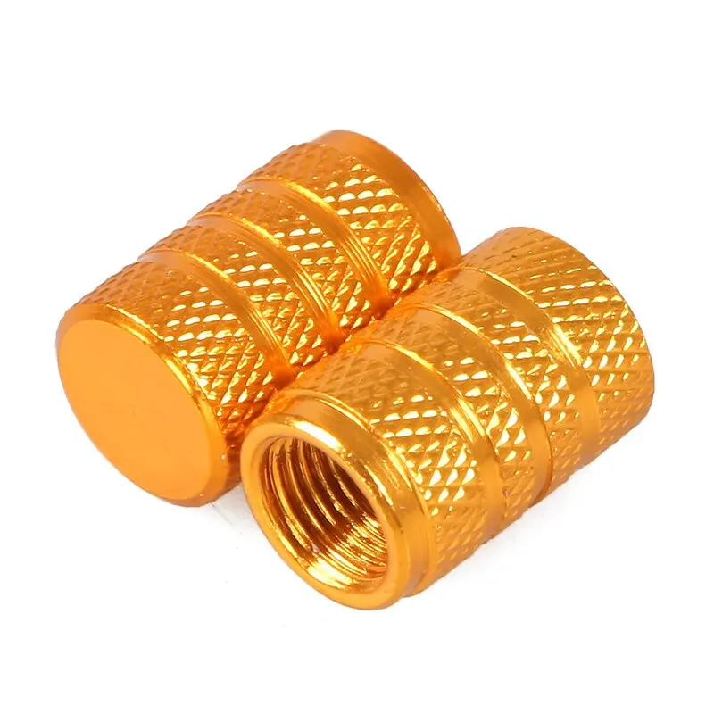 4pcs Universal Car Wheel Tire Valve Stem Caps Dust Covers Aluminum Tire Wheel Stem Air Valve Cap Car Accessories