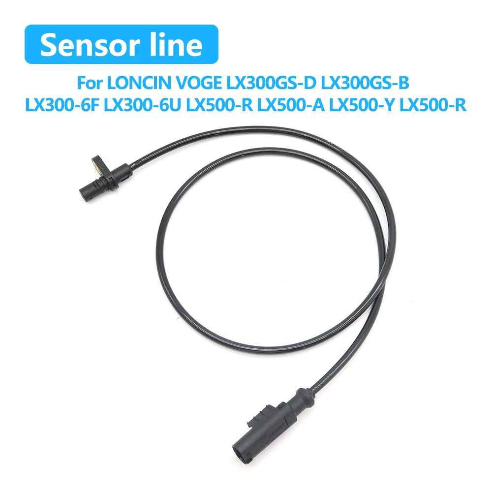 

For LONCIN VOGE LX300GS LX300GS-D LX300GS-B LX300 LX300-6F LX500 LX500-R Motocycle Accessories Front ABS Wheel Speed Sensor