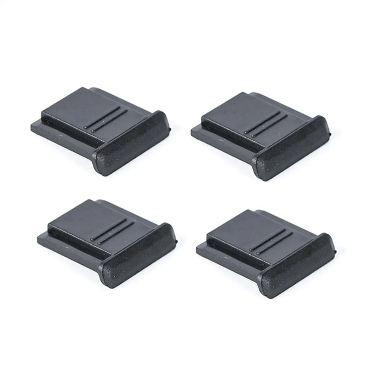SCLS 4 PCS Camera Hot Shoe Cover Cap Protector for DSLRs Universal SLR Digital Camera Accessory Hot Shoe Cover