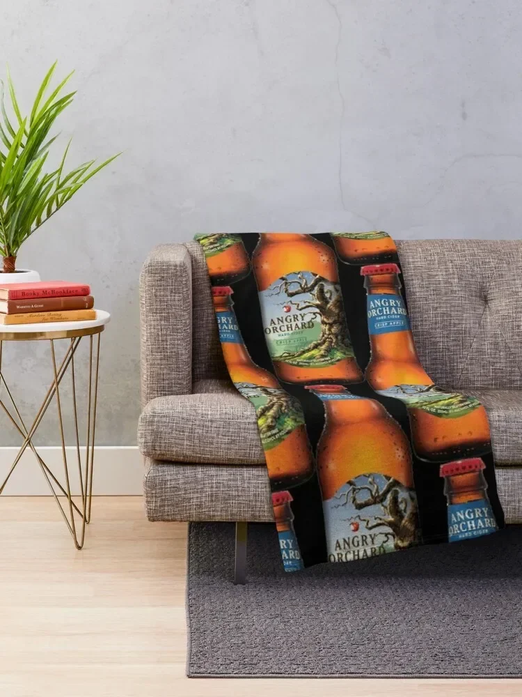 Angry Orchard - Hard Cider - Crisp Apple Throw Blanket Blankets For Baby manga Thins Blankets