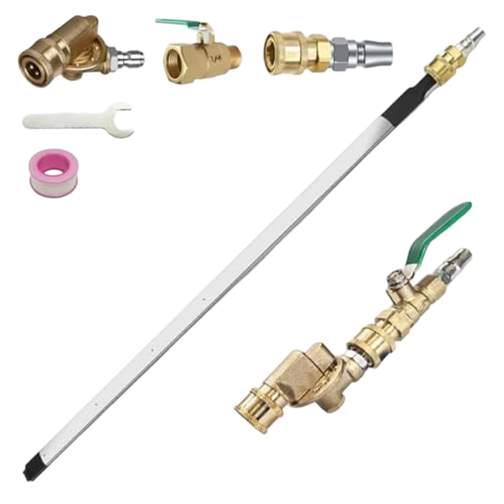 

Инструмент для очистки радиатора автомобиля, расческа для воздушного ребра, совместимая с большинством водяных шлангов под давлением для автомобильного радиатора