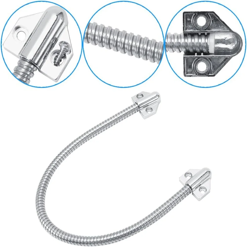 1pcs/3pcs 16 Inch Door Flex Conduit Stainless Steel Flexible Gooseneck Flexible Electrical Conduit Loop Power Transfer