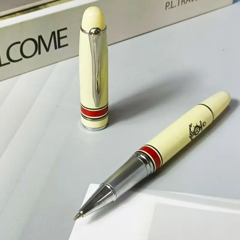 Devin Ballpoint Pen High Aesthetic Metal Durable Blue And White Porcelain Fountain Pen Chinese Style Office Signature Pen