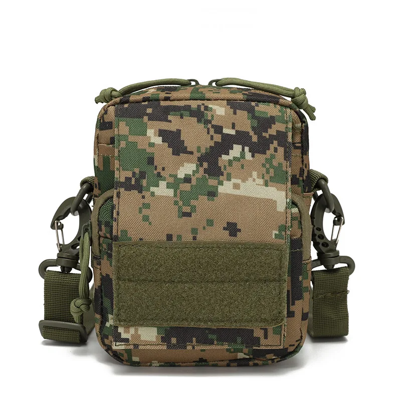 نايلون صغير الكتف حقيبة كروسبودي للرجال 2025 التكتيكية التمويه الخصر حقيبة صغيرة حقائب الهاتف الخليوي الحقيبة رجل حقائب السفر