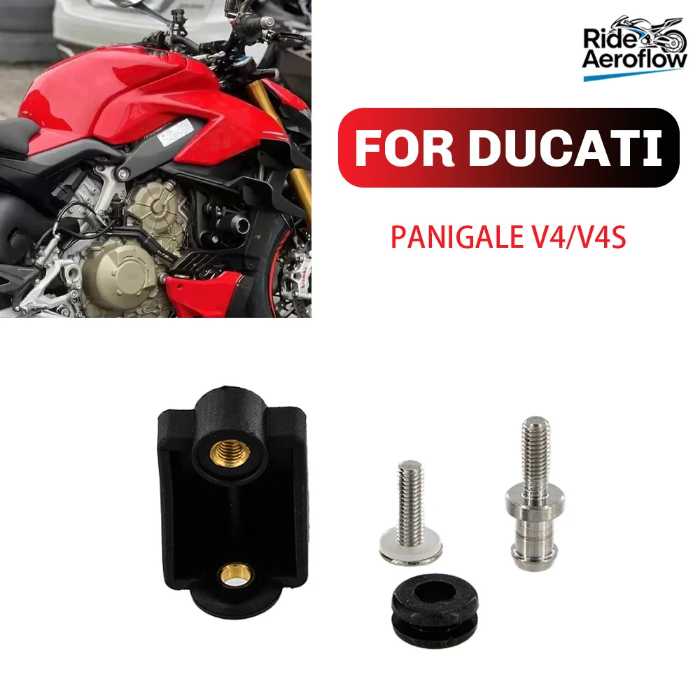 

1Pcs Fairing Bracket Black Support for Ducati Panigale V4 V4S V4R SP SP2 2020 2021 2022 2023 2024 Motorcycle Accessories