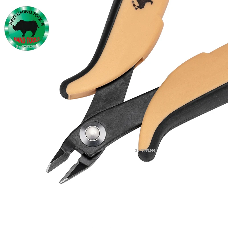 Japan RHINO Repair Tools YN-10 135mm Diagonal Pliers Cable Cutter For Cutting Plastic, Wires, Element Feet Etc.