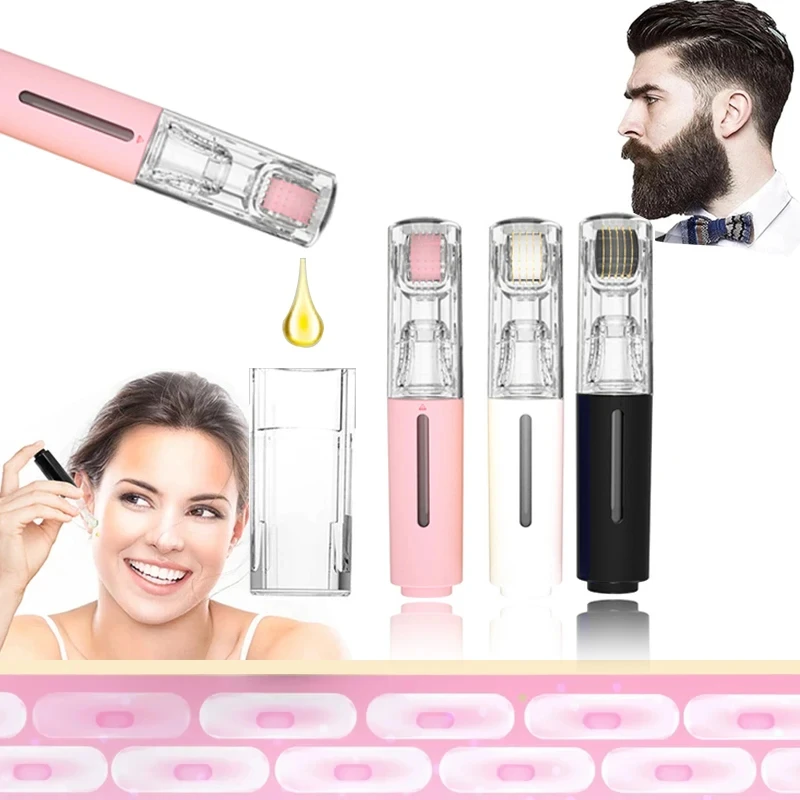 Nuovo AR105 rullo di idratazione della pelle Micro sistema di infusione olio consegna Lip Plumper viso sopracciglia capelli cuoio capelluto