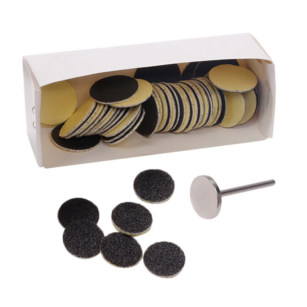 

1 set Foot S paper Discs Pedicure Callus Remover Tools Nail Polishing Sheets S Paper For Feet Grinder Dead Skin Files