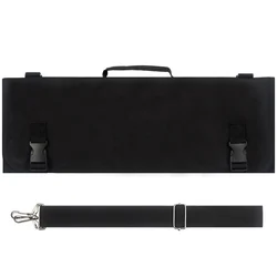 Professionale 10 slot pieghevole borsa per coltelli da cuoco cucina affettatrice da cucina Santoku coltelli giapponesi tasche portaoggetti custodia portatile