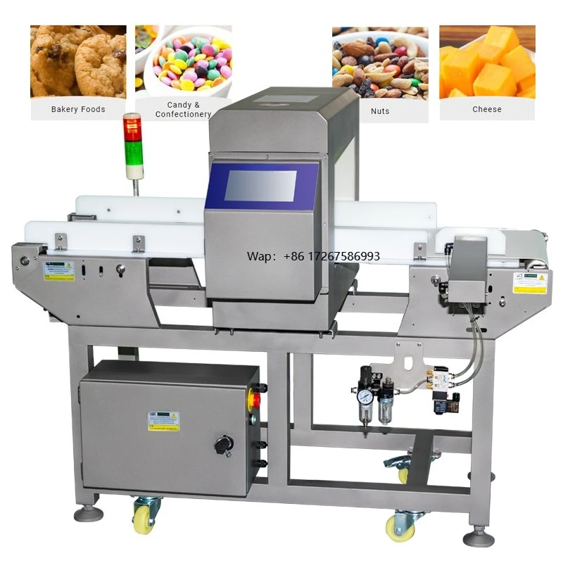 

Customized High-precision Conveyor Type Metal Detector Meat Candy Dessert Factory Special Food Metal Detector Machine