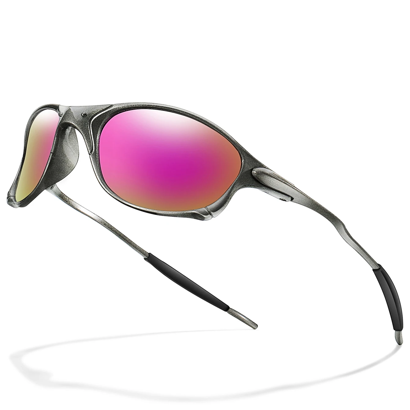 AliExpress TAMWY Small PC&Material Frame Eyewear UV400 Cycling Goggles for Outdoor Riding Running Driving Metal Templ Daily Wear Party Sunglasses