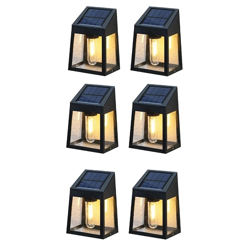 

2PCS Solar Outdoor Light Garden Sunlight Wall Lamp Home Villa Balcony Wall Light Terrace Decorative Atmosphere Lights Durable