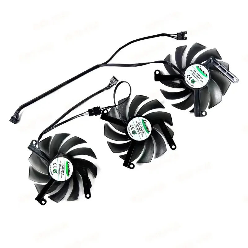 CHEN New FOR Innosilicon RTX 3080, 3080ti, 3090 iCHILL X3 Ice Dragon Graphics Card Universal Fan~~ view 3