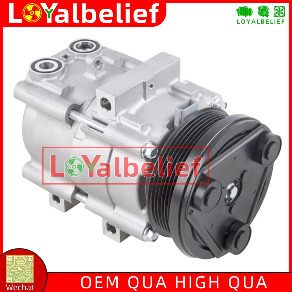 Auto AC Compressor For Ford Crown Victoria Mustang Lincoln Mercury 19192398 3R3Z19V703AB 5U2Z19V703ED F6LH19D629AA F6LZ19703AA