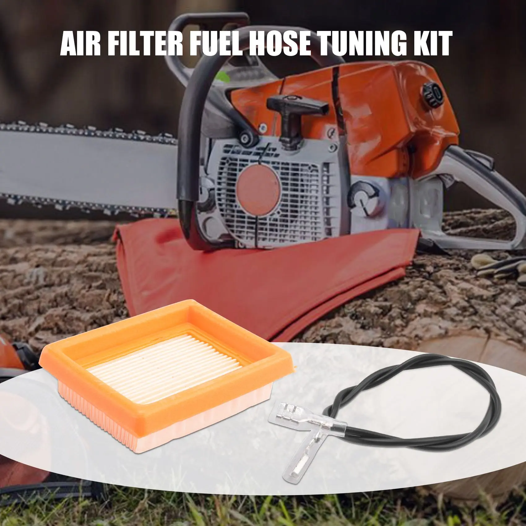 FYBL Carburetor Tune Up Kit for FS120 FS200 FS250 Trimmer Brushcutter Ignition Coil Air Filter Fuel Hose