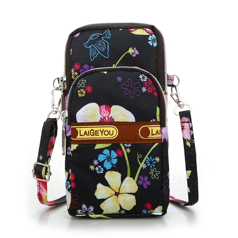 2023 Summer Sports Wrist Arm Bag Mini Mobile Phone Purse Oblique Back Hanging Crossbody Single Shoulder Bag Wallet Running Bag