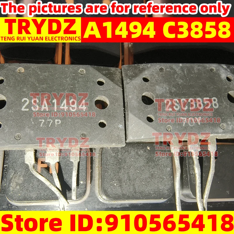 10-1 Pairs New Original A1494 C3858 2SA1494 2SC3858 MT-200 Disassembler High-Power Pairing Tube