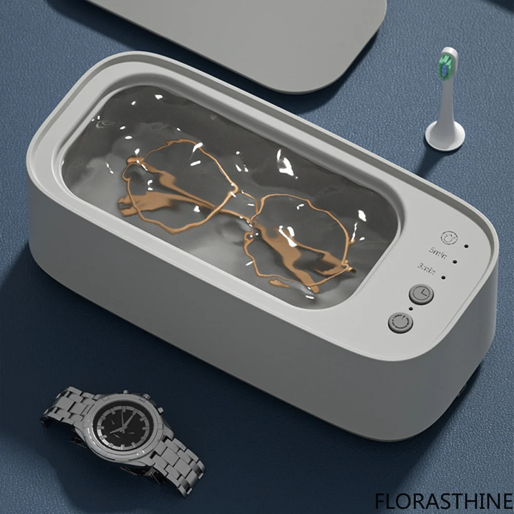 Multifunctional 45KHZ Ultrasonic Cleaner Ultrasonic Washing Sonicator Bath for Contact Watches Lens Glasses Denture Teeth