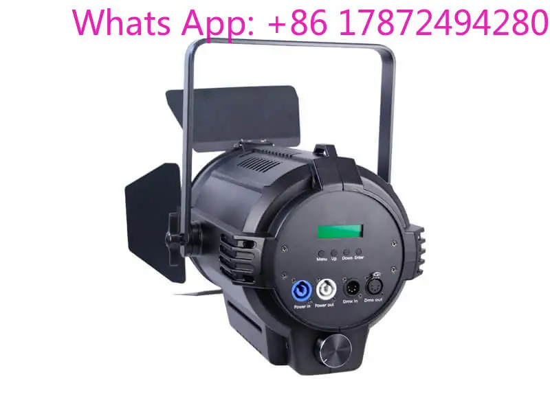 Fresnel LED 300W Bicolor Regulable, Iluminación Profesional para TV Cine y Ópera