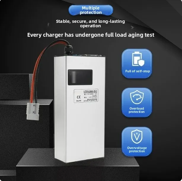 Lithium battery fast charging charger 12V24V48V60V72V special for lithium iron phosphate 20A158A