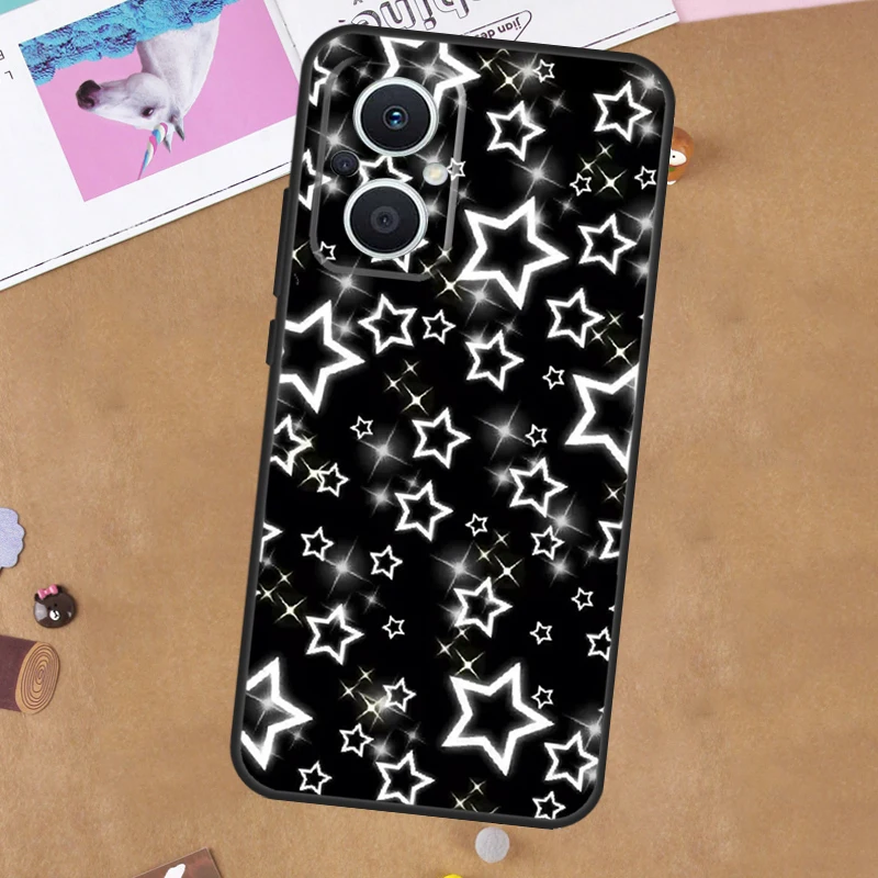 Y2k Star Element Custodia per OPPO Reno 14 13 12 11 10 Pro 14F 13F 12F 11F 8T 8 Lite OPPO Trova X8 X6 X5 Pro Cover
