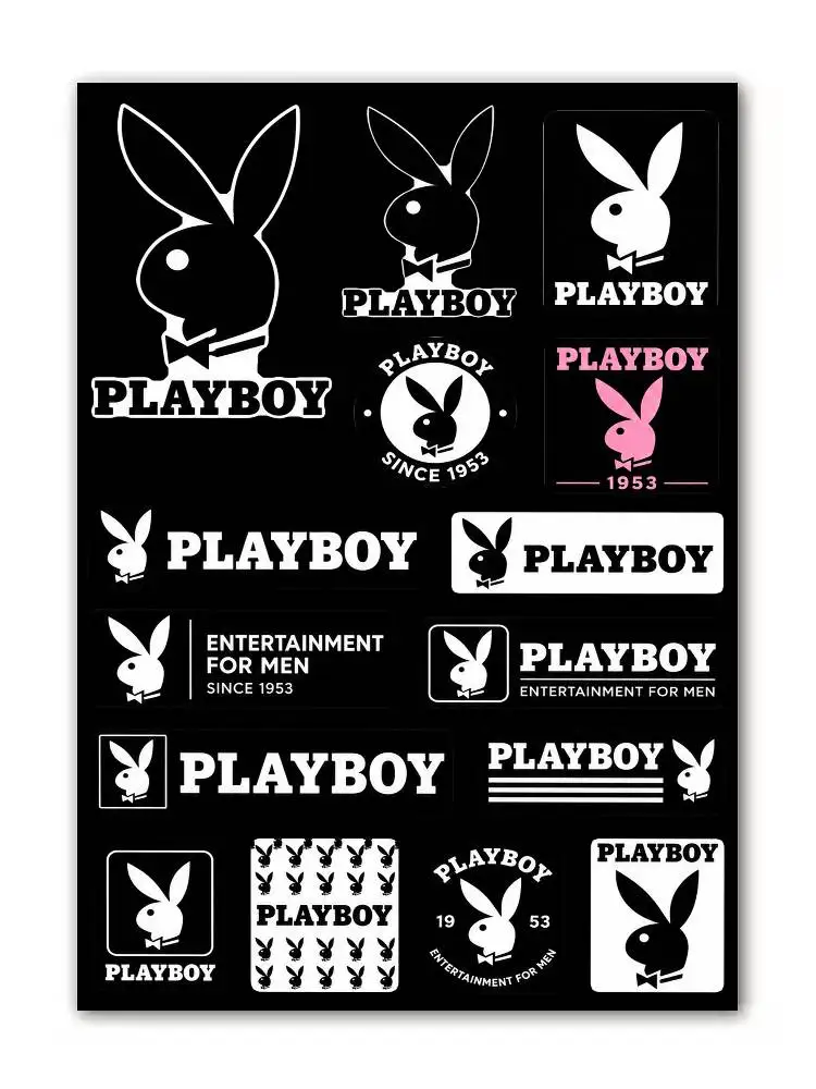 AliExpress bilibili P-L-aY-bO-Y- Waterproof Vinyl Stickers for Car Motorcycle Bike Skateboard Laptop Bottle Phone