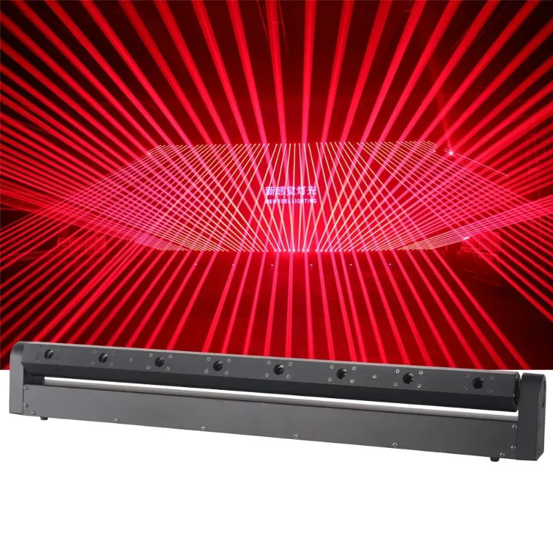 

Dj Disco 500mw*8 Red Laser Beam Bar 8 Eyes Event Stage Laser Light for Night Club