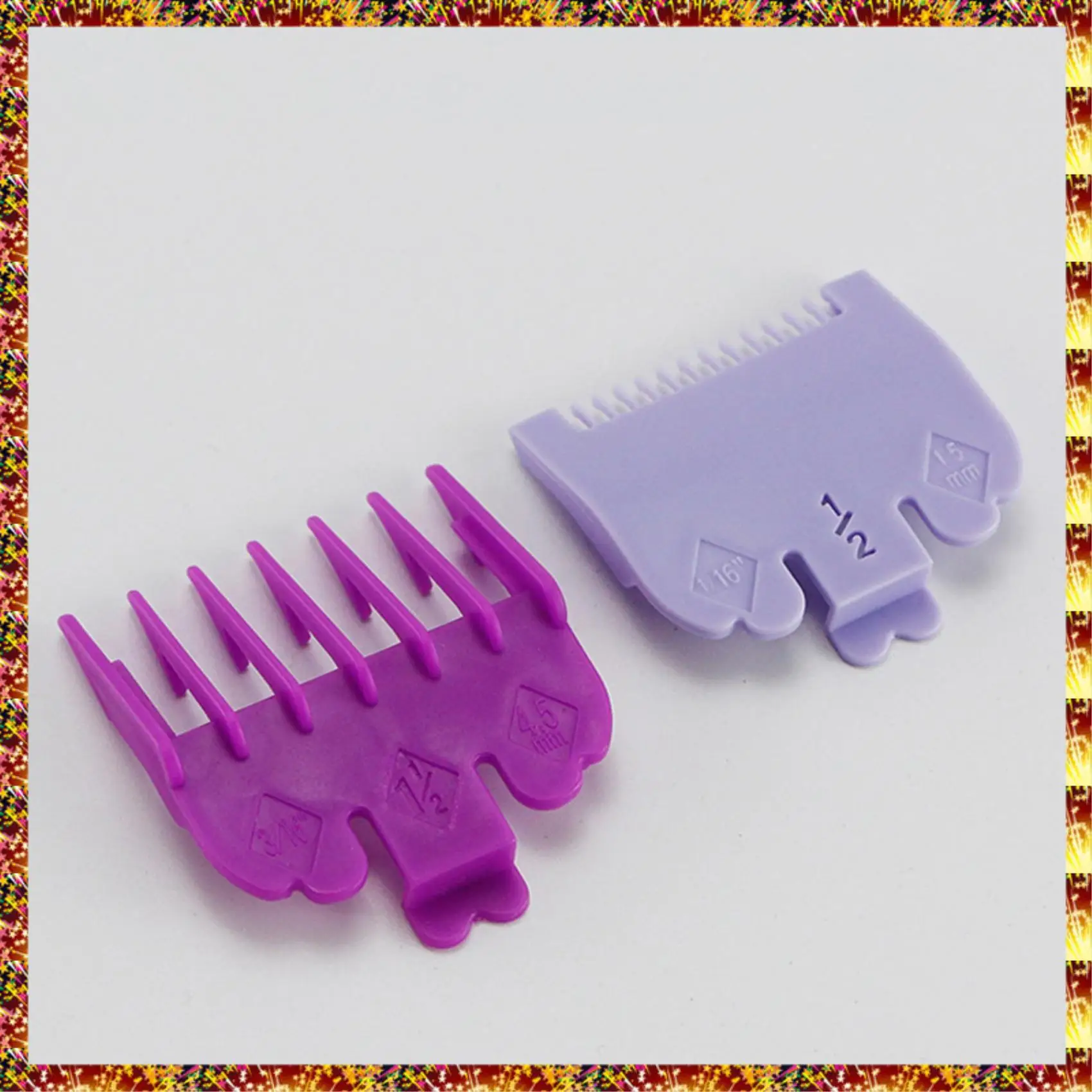 AGOUP 4 шт./компл., направляющая для машинки для стрижки волос, расческа-триммер для бороды, триммерная головка, сменная расческа для бритвы, лезвие для машинки для стрижки, рукав для резки