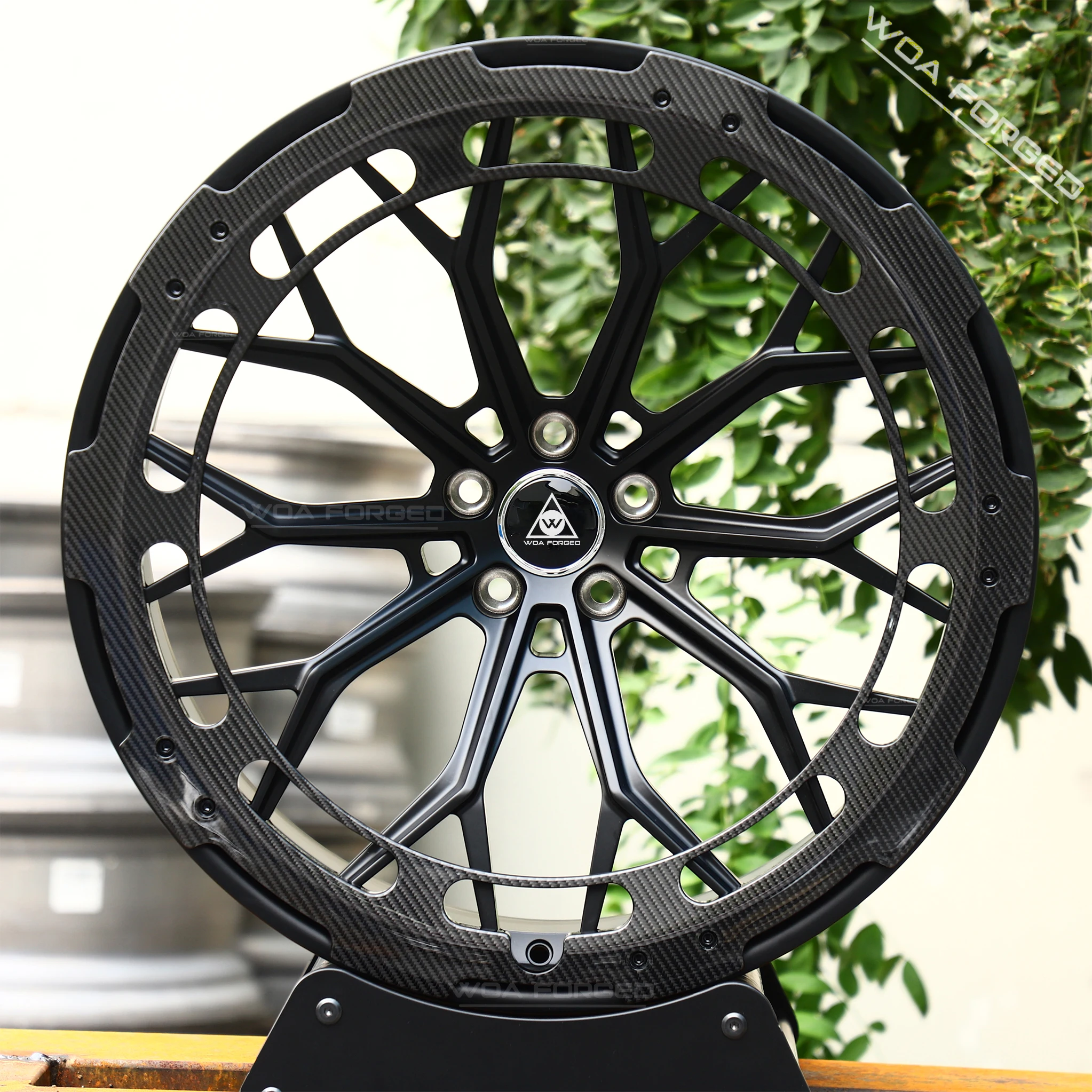 

WOAFORGED Carbon Fiber Forged Alloy Wheel18 19 20 21inch Forged Aluminum 5x114.3 5x130 for UF321-C Lightweight 3-piece Forging
