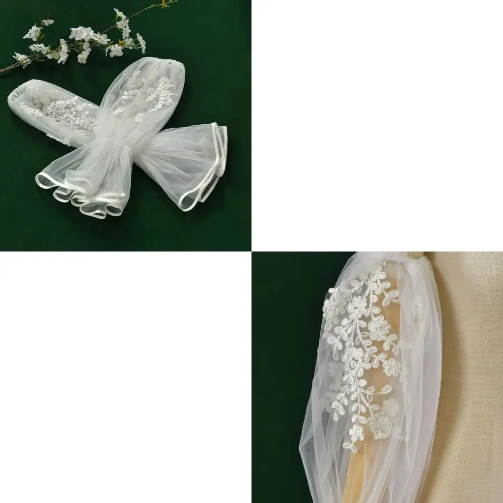 

91AF вышивалочные крышки рукава для вышивки для невест