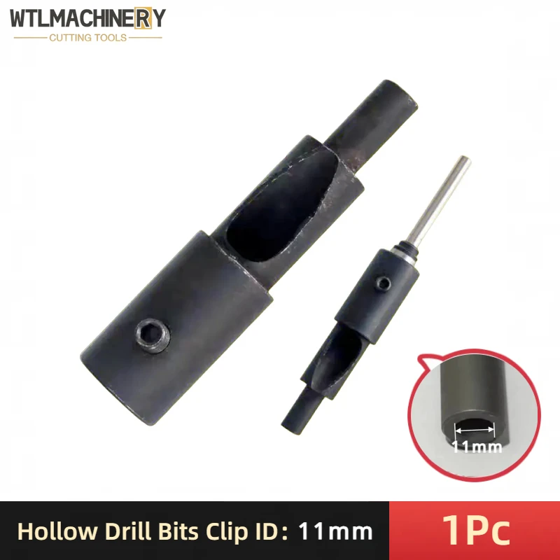 Hollow Bits Clip Adaptador para Broca de Mão Elétrica Máquina de Perfuração Furador Broca de Papel Não Incluído