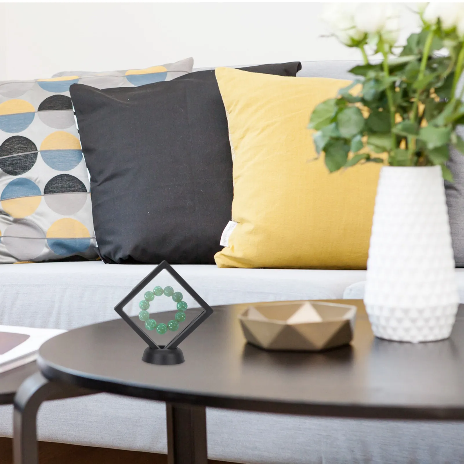 

Набор из 24 легких 3D-подставок для ювелирных изделий, монет, медальонов, чипов, значков и нашивок с прозрачной мембраной