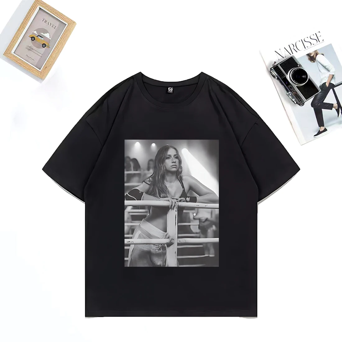 

Tate McRae Fashion T Shirts Men Women's tops Summer Hip Hop Streetwear Oversized T shirt Cotton Short Sleeve vintage clothing