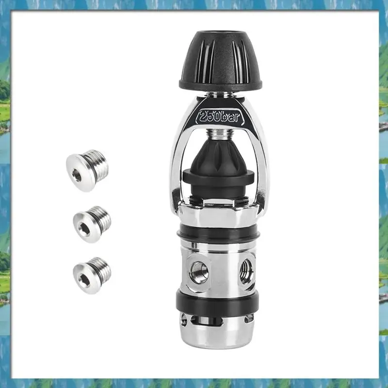 【Supernew】Advanced Scuba Diving Regulator With First And Second Class 5-Port Reducing Valve For Professional Divers