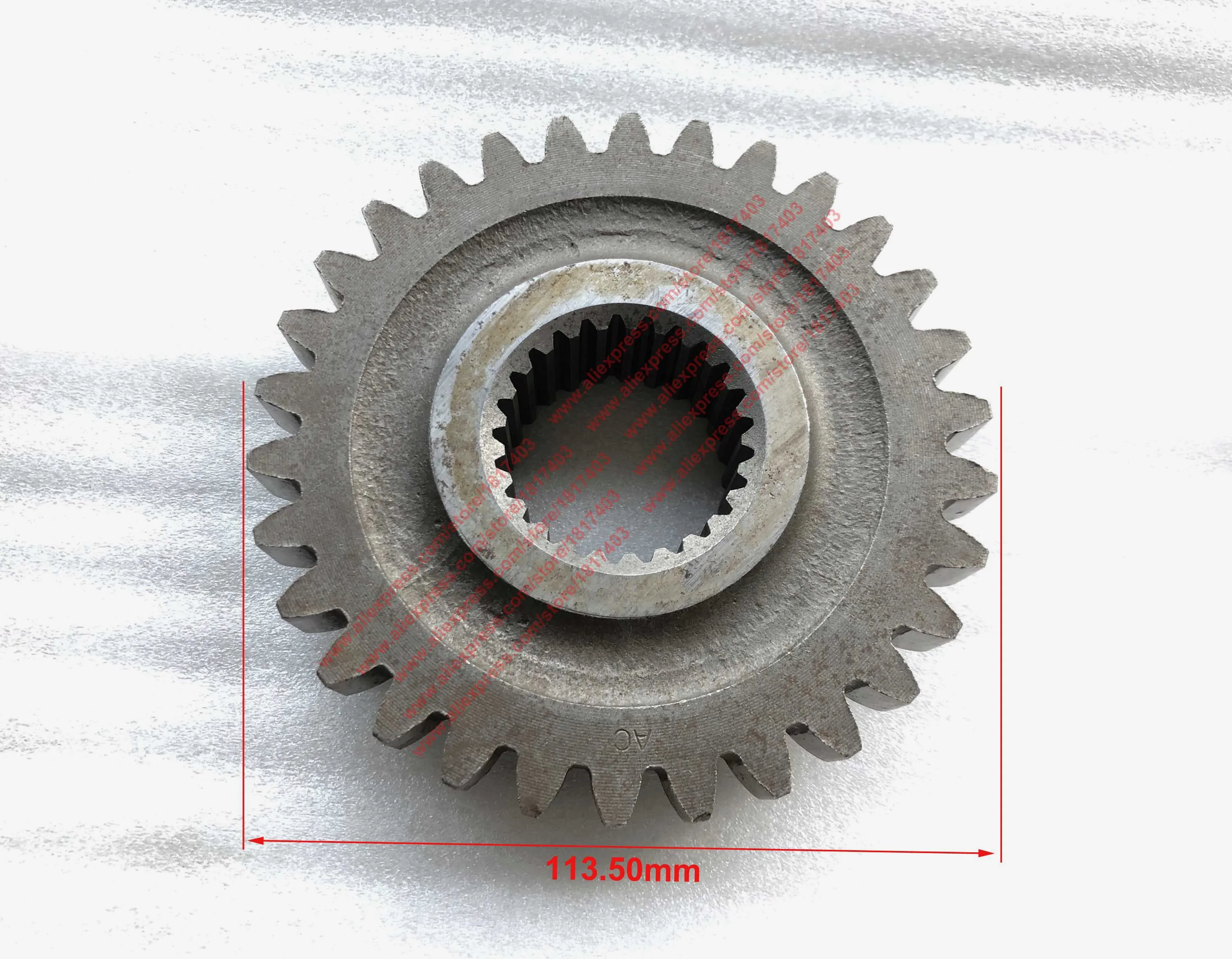 JINMA 400.37.112 30T Gear , JINMA / JM 45HP - 65HP Tractors Parts , 450 / 454 / 500 / 504 / 550 / 554 / 600 / 604 / 654